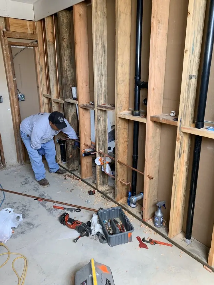 Commercial rough-in plumbing for Gas Line Repair in Green Valley Acres